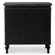 Furniture of America Seabliss Wood Queen 3-Piece Bedroom Set in Black
