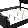 Furniture of America Seabliss Wood King 3-Piece Bedroom Set in Black