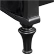 Furniture of America Seabliss Wood King 3-Piece Bedroom Set in Black