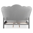 Furniture of America Seabliss Wood Queen 3-Piece Bedroom Set in Silver