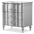 Furniture of America Seabliss Wood Queen 3-Piece Bedroom Set in Silver