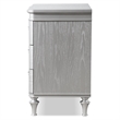 Furniture of America Seabliss Wood Queen 3-Piece Bedroom Set in Silver