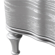 Furniture of America Seabliss Wood King 3-Piece Bedroom Set in Silver