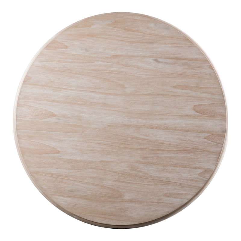 Furniture of America Tamsin Wood 5-Piece Counter Dining Table Set in Natural