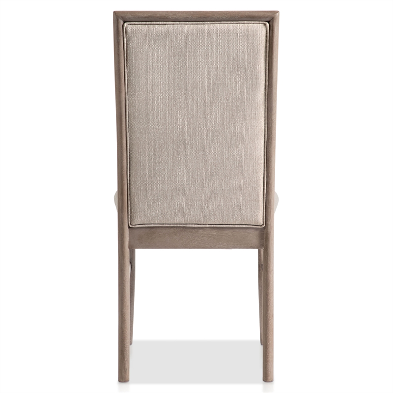 Furniture of America Stonall Wood 7-Piece Dining Table Set in Natural