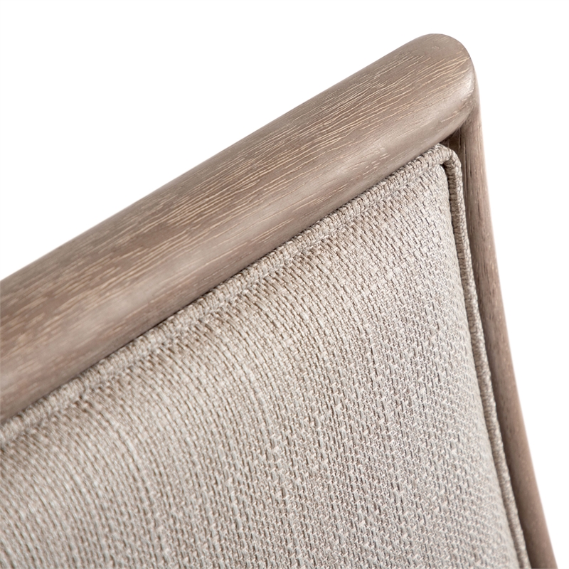 Furniture of America Stonall Wood 7-Piece Dining Table Set in Natural