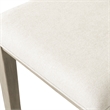 Furniture of America Selyra Wood Curved Side Chairs in White (Set of 2)