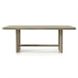 Furniture of America Selyra Wood 7-Piece Dining Table Set in White