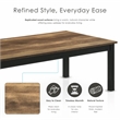 Furniture of America Isime Wood 3-Piece Coffee Table Set in Brown