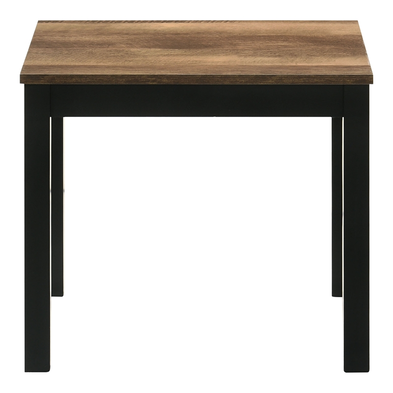 Furniture of America Isime Wood 3-Piece Coffee Table Set in Brown