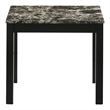 Furniture of America Isime Wood 3-Piece Coffee Table Set in Black and White