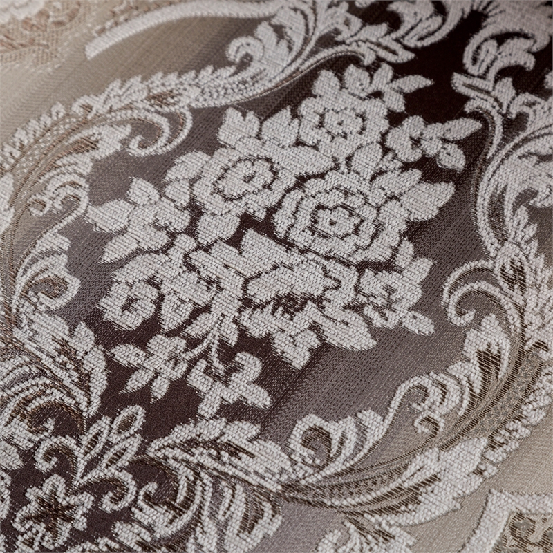 Furniture of America Zephyra Tufted Beige Fabric 2-Piece Sofa Set in Dark Cherry