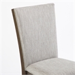 Furniture of America Vrusales Wood and Upholstered Side Chairs in Oak (Set of 2)
