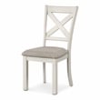 Furniture of America Chalen Wood 7-Piece Extendable Dining Table Set in White