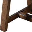 Furniture of America Zephyrine Wood 5-Piece Dining Table Set in Brown