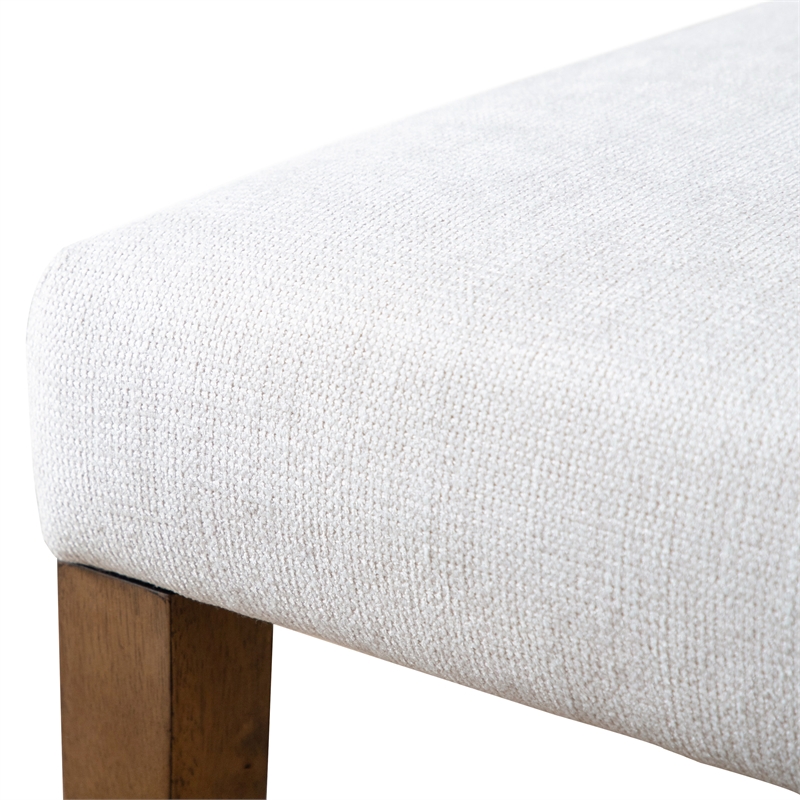 Furniture of America Zephyrine Wood 5-Piece Dining Table Set in Brown