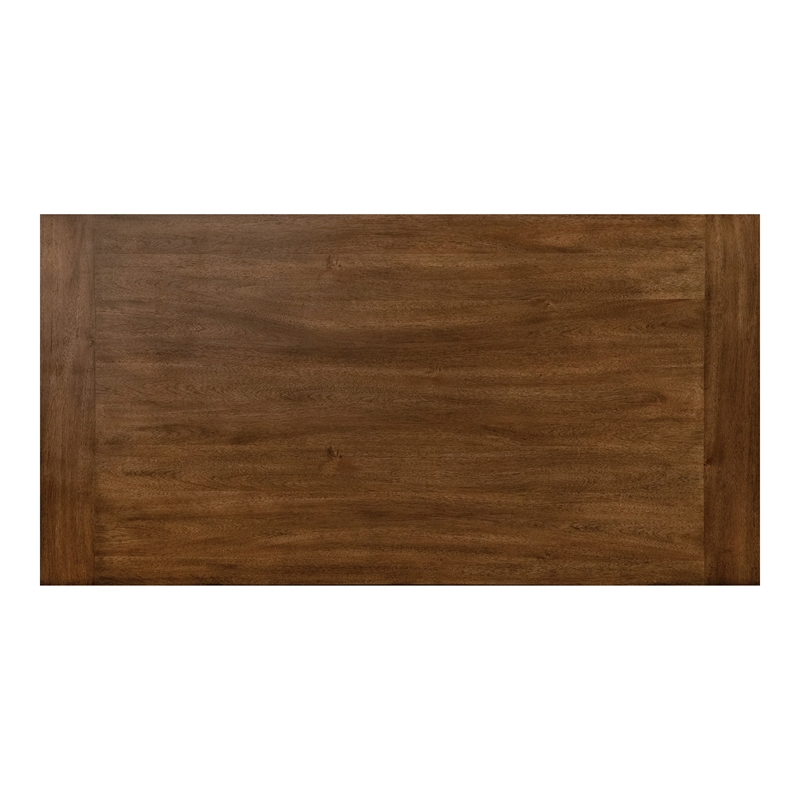 Furniture of America Zephyrine Wood 5-Piece Dining Table Set in Brown