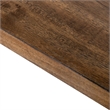 Furniture of America Zephyrine Wood 7-Piece Dining Table Set in Brown