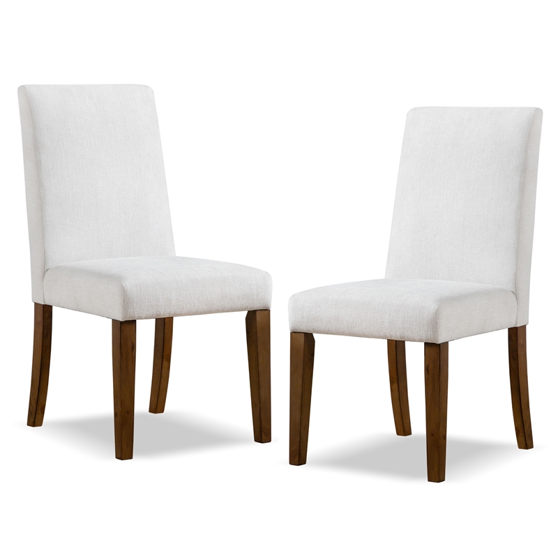 Furniture of America Zephyrine Wood 6-Piece Dining Table Set in Brown