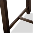Furniture of America Kael Wood 3-Piece Counter Dining Table Set in Cherry