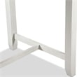 Furniture of America Kael Wood 3-Piece Counter Dining Table Set in White