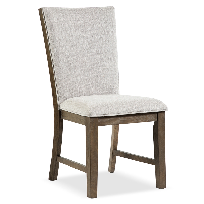 Furniture of America Vrusales Wood 9-Piece Dining Table Set in Oak