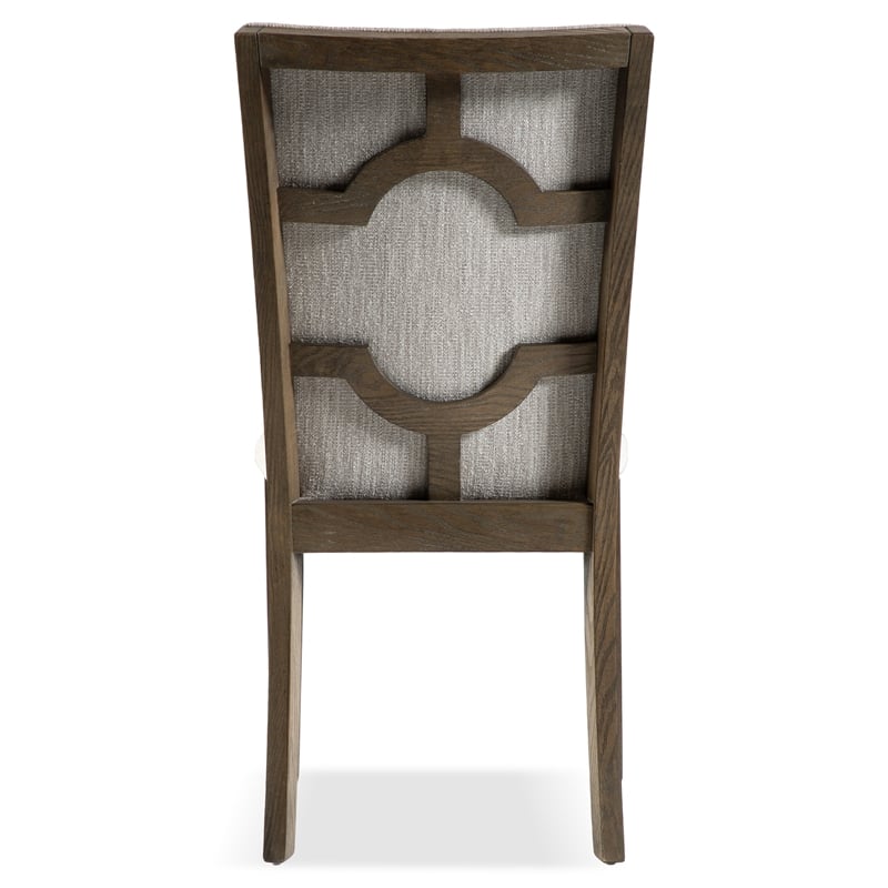 Furniture of America Vrusales Wood 9-Piece Dining Table Set in Oak