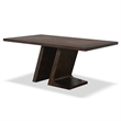 Furniture of America Alaric Wood 7-Piece Dining Table Set in Espresso