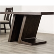 Furniture of America Alaric Wood 7-Piece Dining Table Set in Espresso