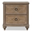 Furniture of America Weile Wood King 3-Piece Bedroom Set in Oak