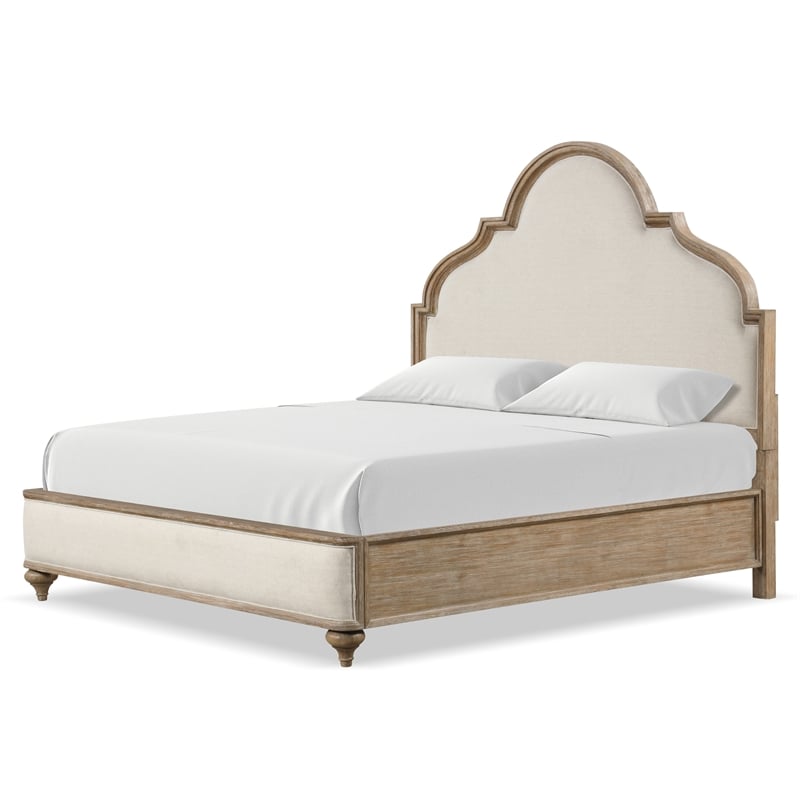 Furniture of America Weile Wood Queen 3-Piece Bedroom Set in Oak