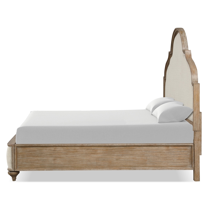 Furniture of America Weile Wood Queen 3-Piece Bedroom Set in Oak