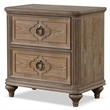 Furniture of America Weile Wood King 5-Piece Bedroom Set in Oak