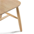 Furniture of America Alakez Solid Wood Spindle Back Side Chair in Oak (Set of 2)