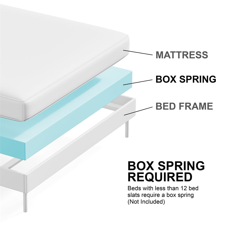 Furniture of America Quince Solid Wood King Bed with LED Headboard in White