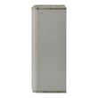 Furniture of America Bruna Solid Wood 5-Drawer Chest with LED in Light Gray