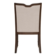 Furniture of America Aiyana Solid Wood Side Chairs in Cherry (Set of 2)