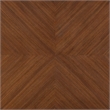 Furniture of America Forma Solid Wood 7-Piece Dining Table Set in Walnut