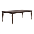 Furniture of America Aiyana Solid Wood 7-Piece Dining Table Set in Cherry