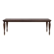 Furniture of America Aiyana Solid Wood 7-Piece Dining Table Set in Cherry