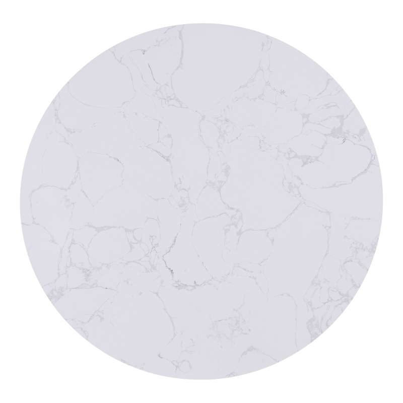 Furniture of America Sonya Wood 5-Piece Round Dining Table Set in Black