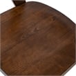 Furniture of America Nazaen Solid Wood Walnut Counter Dining Chairs (Set of 2)