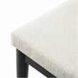 Furniture of America Miranda Chenille Upholstered Black Side Chairs (Set of 2)
