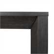 Furniture of America Dannen Solid Wood 7-Piece Dining Table Set in Black