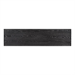 Furniture of America Dannen Solid Wood Storage 4-Door Server in Black