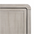 Furniture of America Austin Solid Wood Rounded Edges Server with Doors in Oak