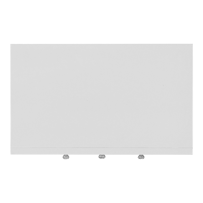 Furniture of America Embud Solid Wood Dovetail 2-Drawer Nightstand in White