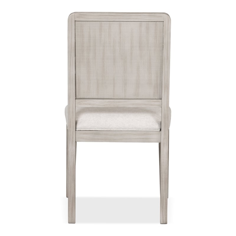 Furniture of America Austin Solid Wood Side Chairs in Oak (Set of 2)