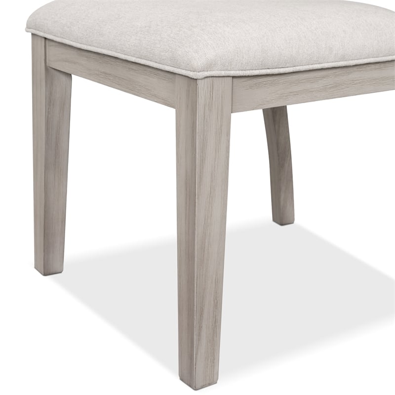 Furniture of America Austin Solid Wood Side Chairs in Oak (Set of 2)