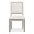 Furniture of America Austin Solid Wood Side Chairs in Oak (Set of 2)